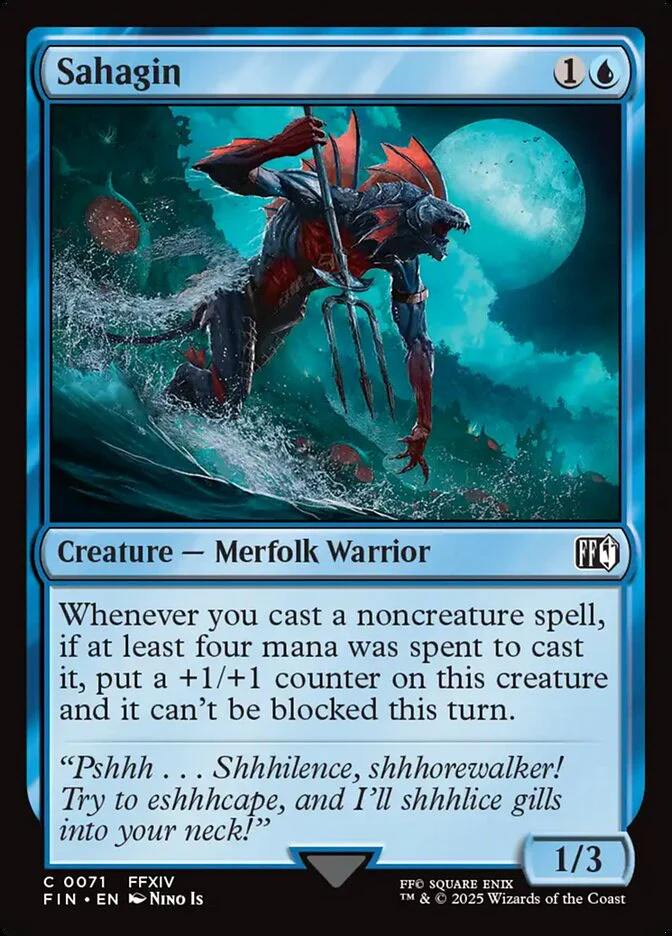 Sahagin (71) - [Foil] Final Fantasy (FIN)