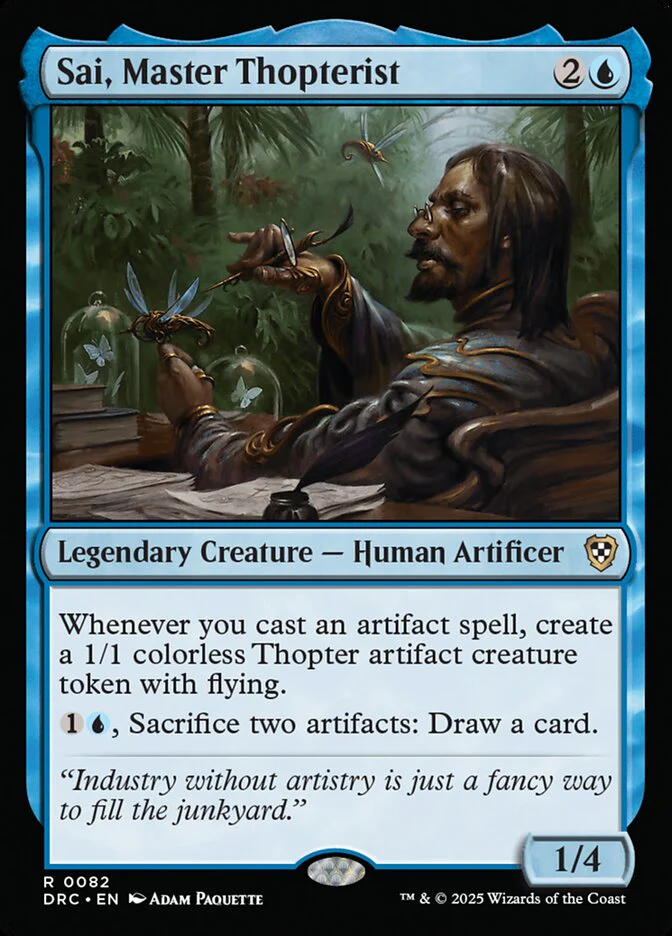 Sai, Master Thopterist - Aetherdrift Commander (DRC)