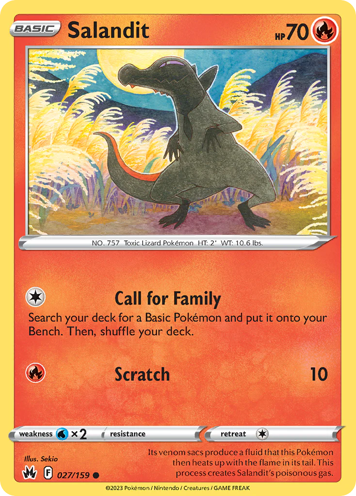Salandit (27/159) - Crown Zenith (CRZ)