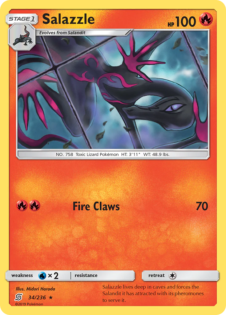 Salazzle (34/236) - Unified Minds (UNM)