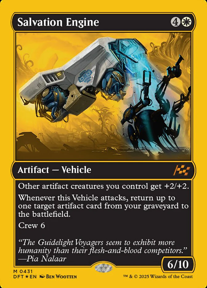 Salvation Engine - [First Place Foil] Aetherdrift (DFT)