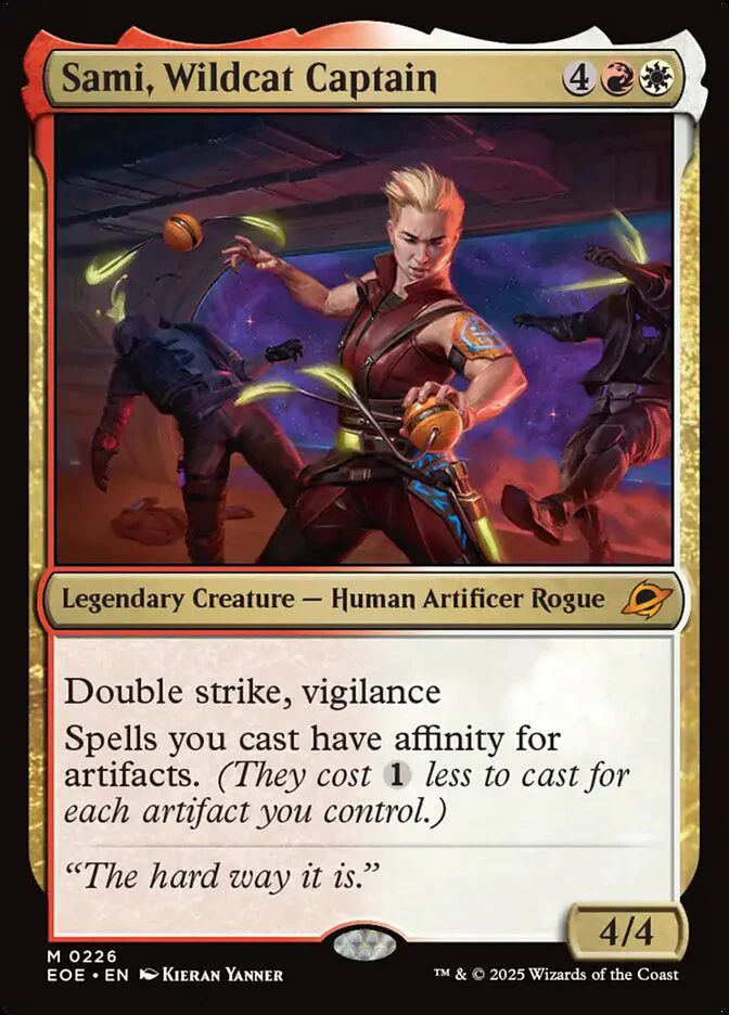 Sami, Wildcat Captain (226) - [Foil] Edge of Eternities (EOE)
