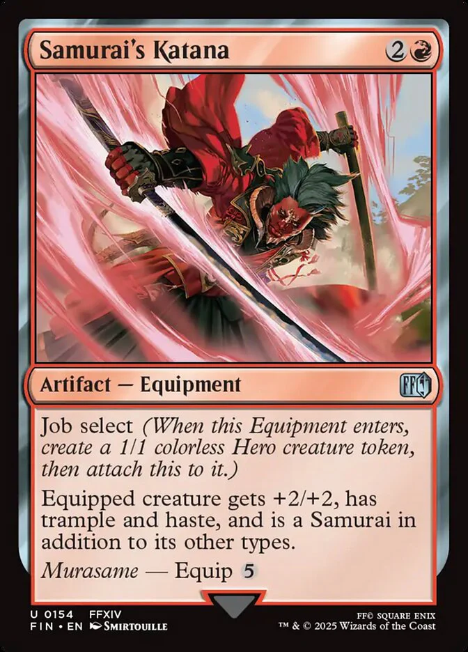 Samurai's Katana (154) - [Foil] Final Fantasy (FIN)