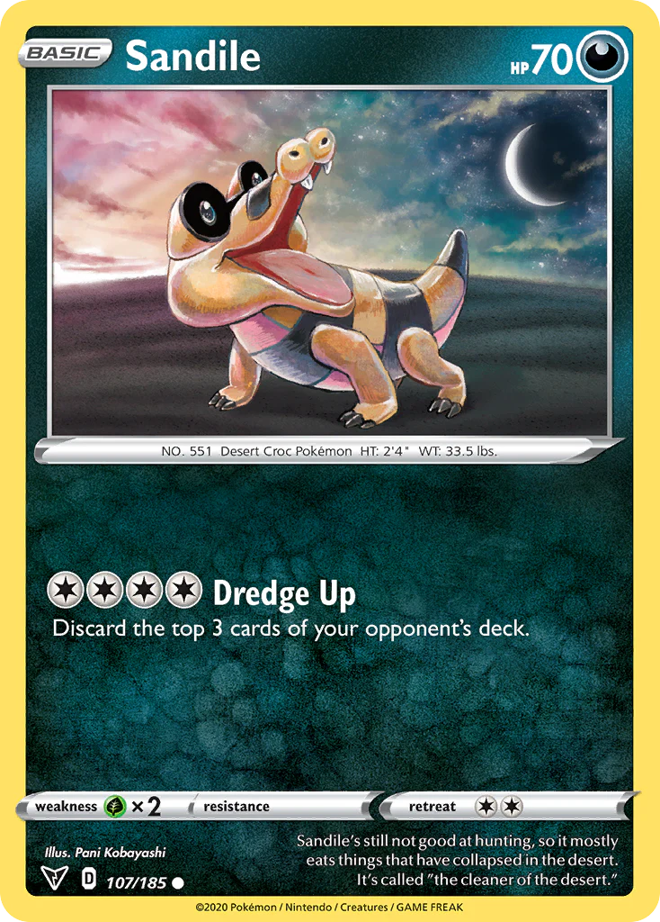Sandile (107/185) - Vivid Voltage (VIV)
