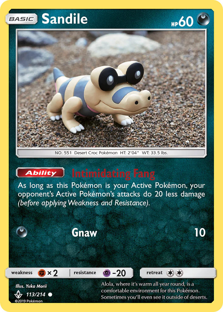 Sandile (113/214) - Unbroken Bonds (UNB)
