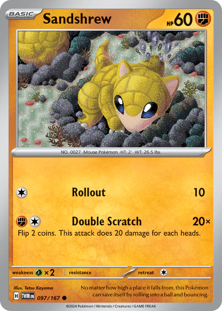 Sandshrew (97/167) - Twilight Masquerade (TWM)