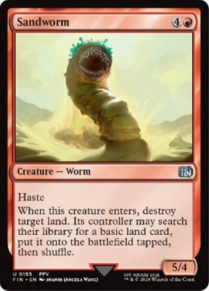 Sandworm (155) - [Foil] Final Fantasy (FIN)