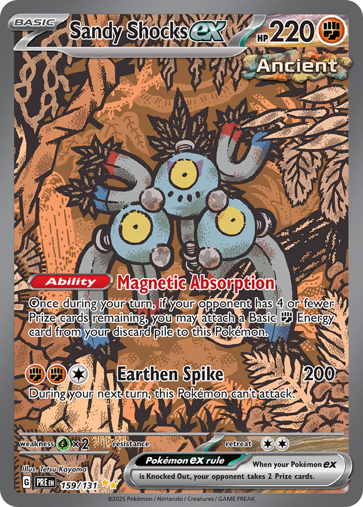 Sandy Shocks ex (159/131) - [Special Illustration Rare] Prismatic Evolutions (PRE)