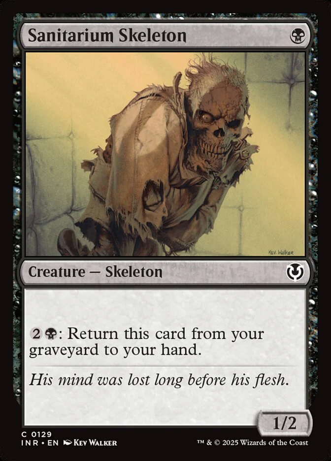 Sanitarium Skeleton - [Foil] Innistrad Remastered (INR)