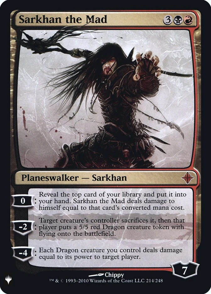 Sarkhan the Mad - [Foil] The List (PLST)