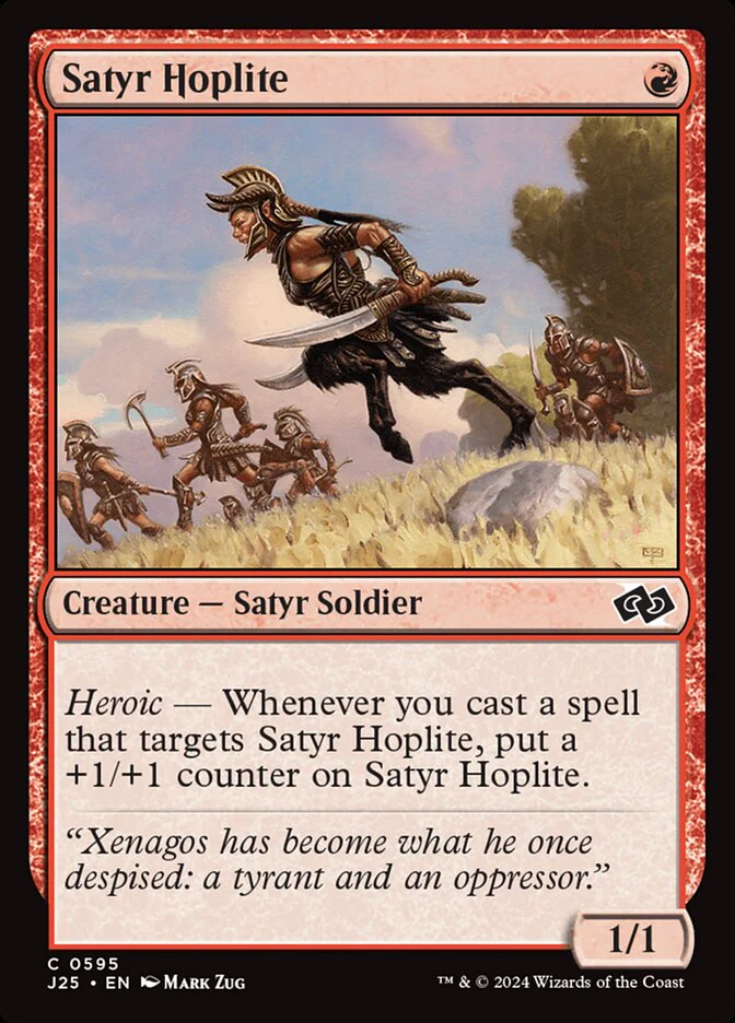 Satyr Hoplite - Foundations Jumpstart (J25)