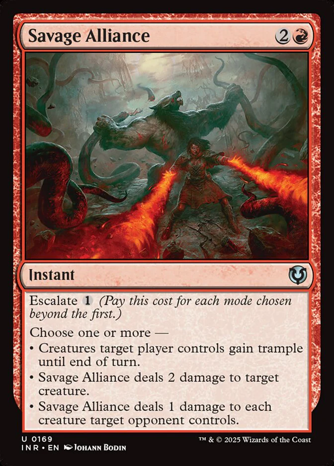 Savage Alliance - [Foil] Innistrad Remastered (INR)