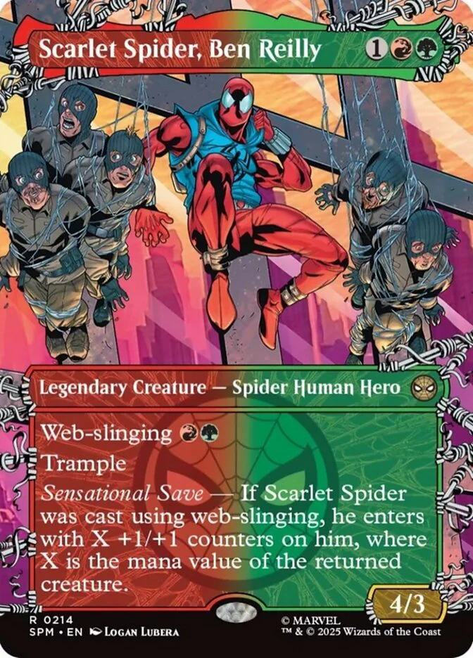 Scarlet Spider, Ben Reilly (214) - [Foil, Showcase] Marvel's Spider-Man (SPM)