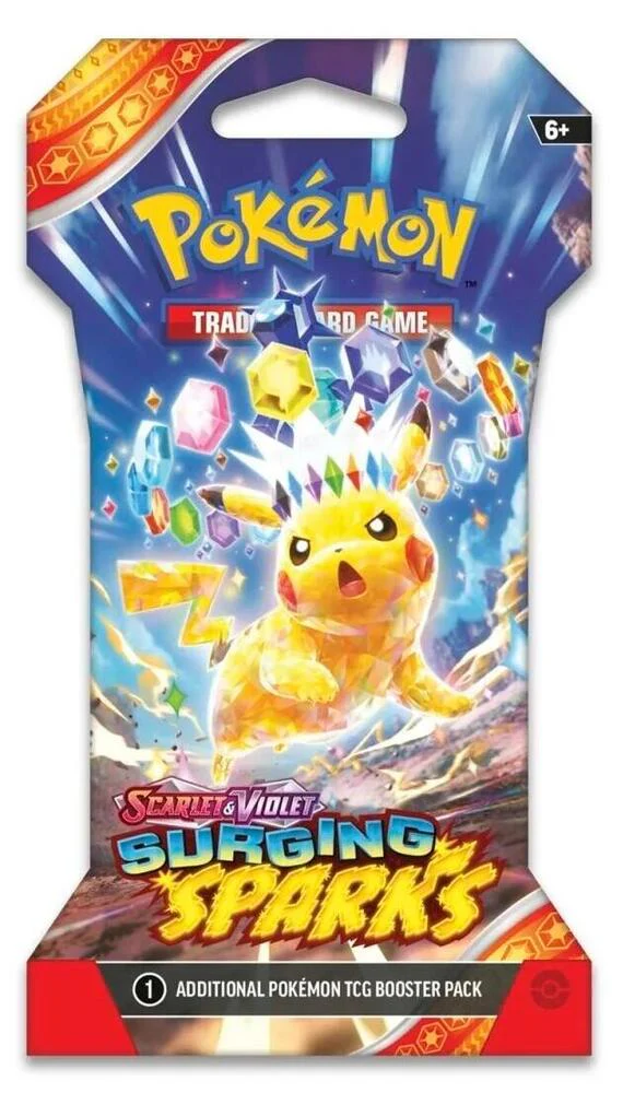 Surging Sparks Sleeved Booster Pack - SV08: Surging Sparks (SSP)