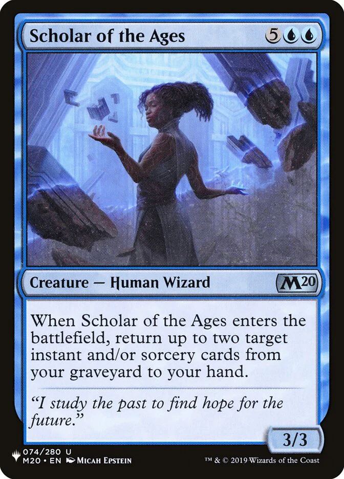 Scholar of the Ages - The List (PLST)