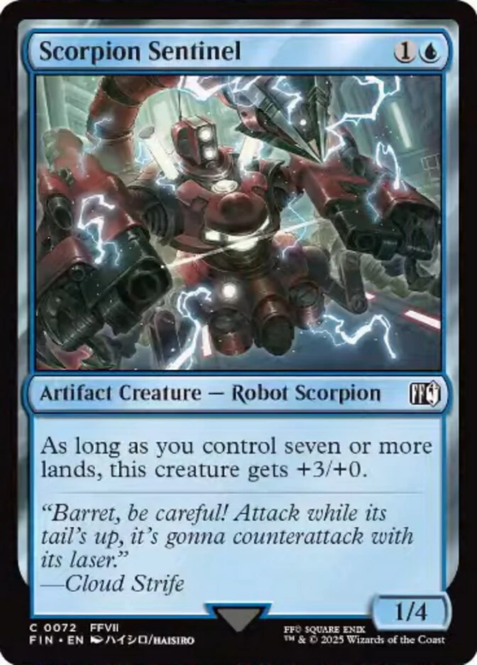 Scorpion Sentinel (72) - [Foil] Final Fantasy (FIN)