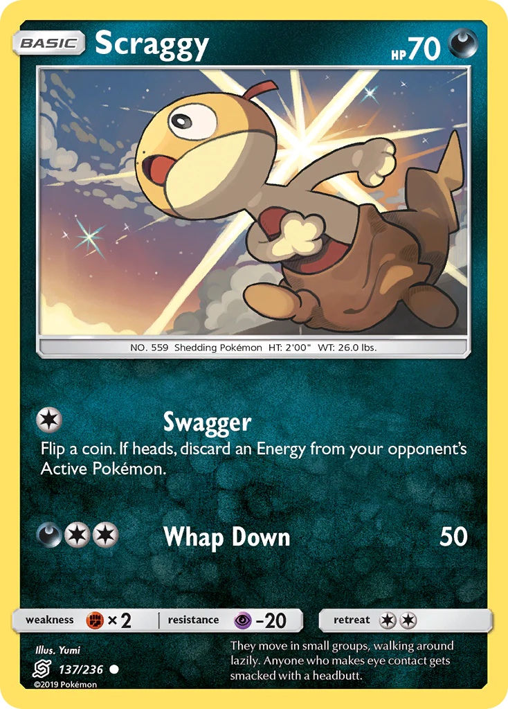 Scraggy (137/236) - Unified Minds (UNM)