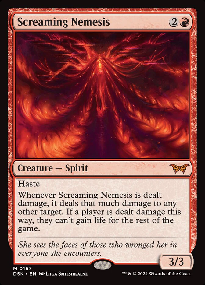 Screaming Nemesis - [Foil] Duskmourn: House of Horror (DSK)