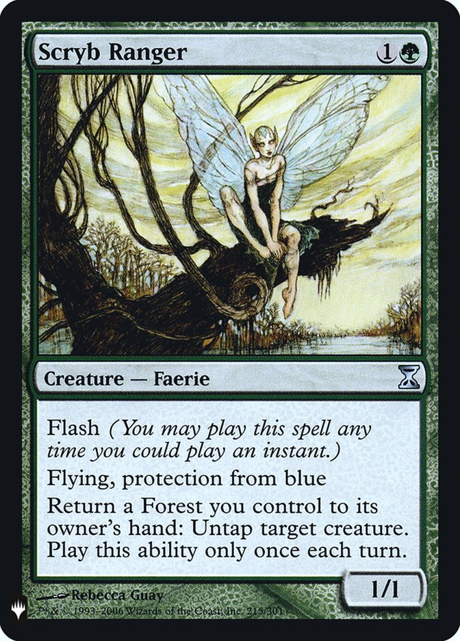 Scryb Ranger - [Foil] The List (PLST)