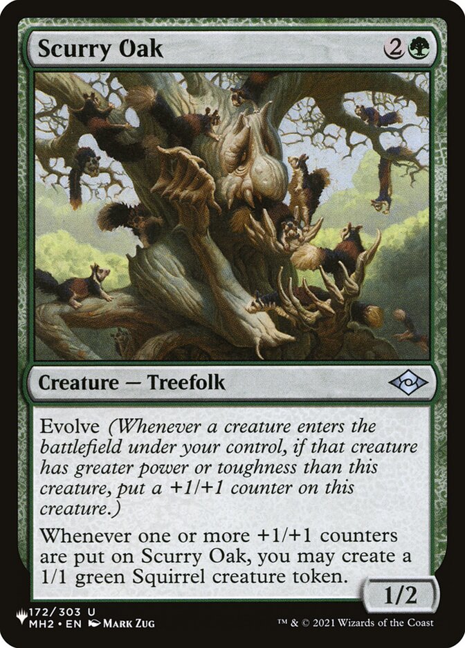 Scurry Oak - The List (PLST)