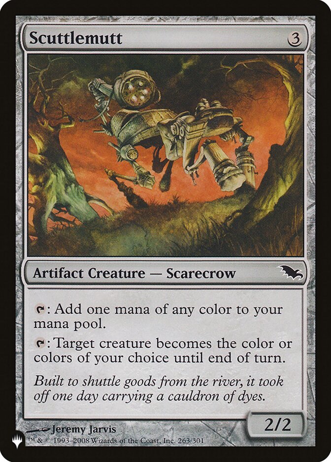 Scuttlemutt - The List (PLST)