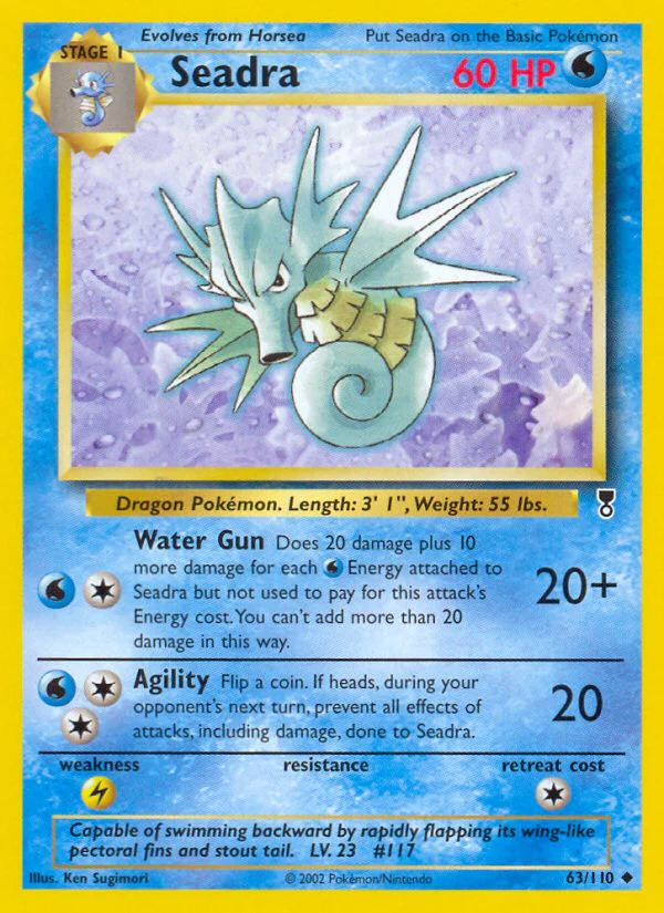 Seadra (63/110) - [Reverse Holo] Legendary Collection (LC)