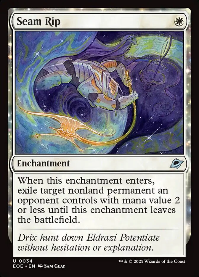 Seam Rip (34) - [Foil] Edge of Eternities (EOE)