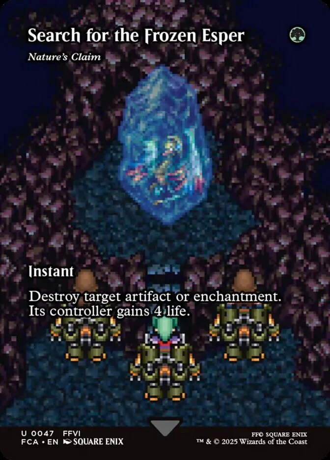 Search for the Frozen Esper - Nature's Claim (47) - [Borderless] Final Fantasy: Through the Ages (FCA)