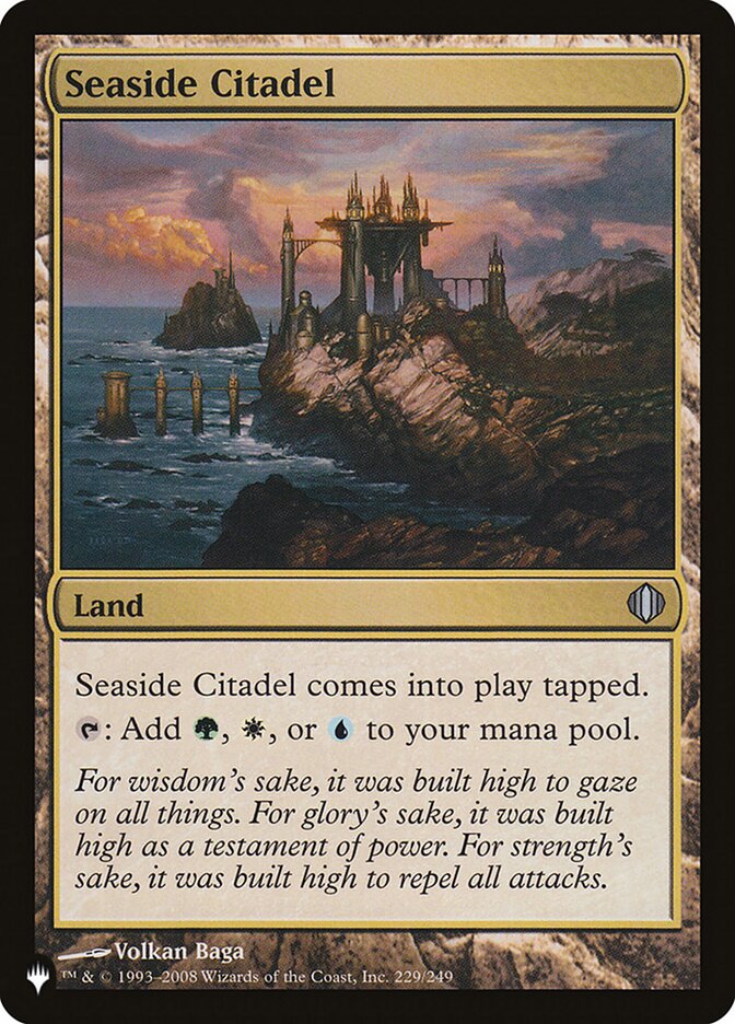 Seaside Citadel - The List (PLST)