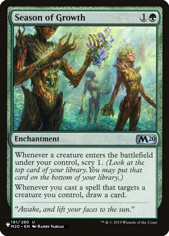 Season of Growth - The List (PLST)