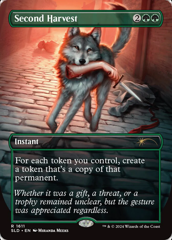 Second Harvest (1611) - [Foil, Borderless] Secret Lair Drop (SLD)