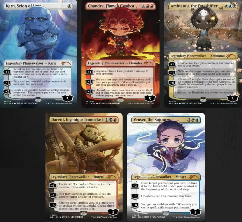 Secret Lair Drop: Li'l'est Walkers - Rainbow Foil Edition - Secret Lair Drop Series (SLD)