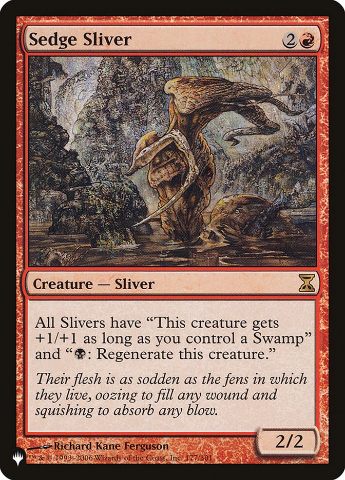 Sedge Sliver - The List (PLST)