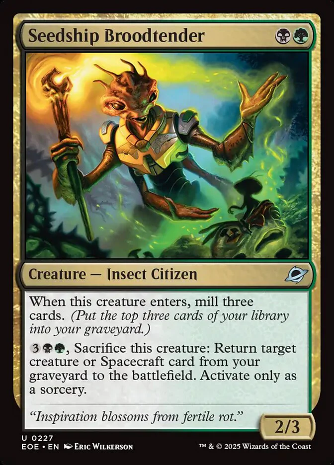 Seedship Broodtender (227) - [Foil] Edge of Eternities (EOE)