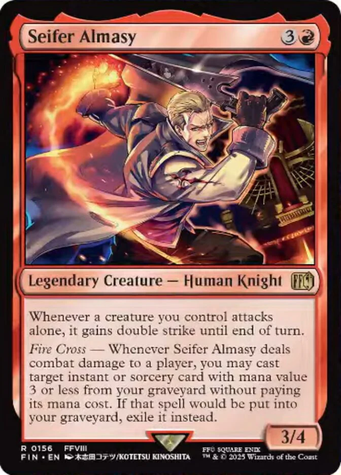 Seifer Almasy (156) - [Foil] Final Fantasy (FIN)