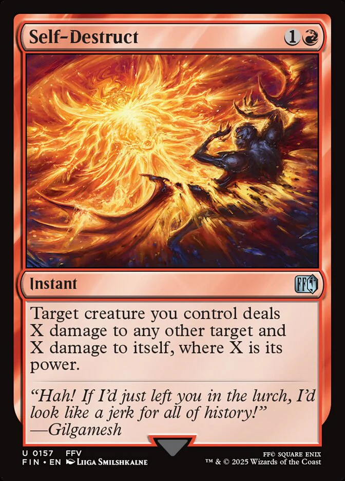 Self-Destruct (157) - [Foil] Final Fantasy (FIN)