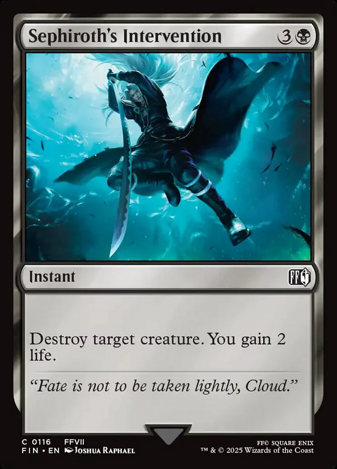 Sephiroth's Intervention (116) - [Foil] Final Fantasy (FIN)