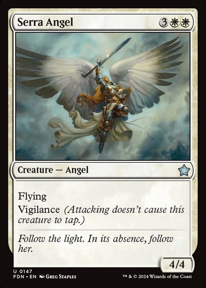 Serra Angel - Foundations (FDN)