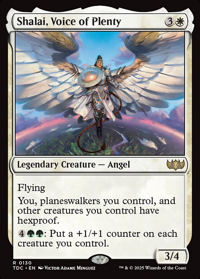 Shalai, Voice of Plenty - Tarkir: Dragonstorm Commander (TDC)