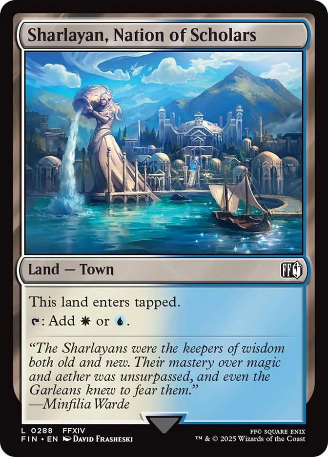 Sharlayan, Nation of Scholars (288) - [Foil] Final Fantasy (FIN)