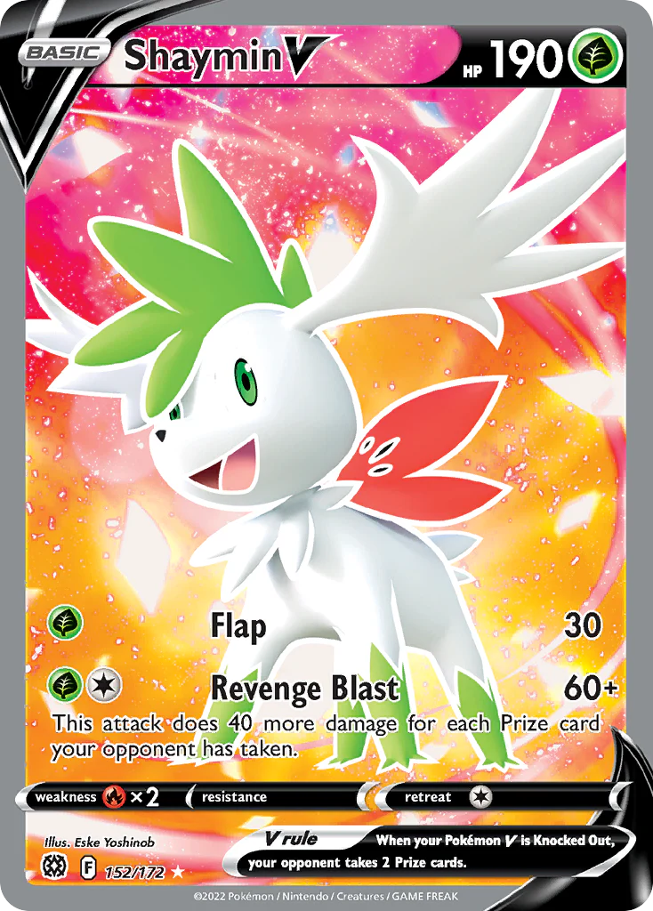 Shaymin V (152/172) - [Full Art] Brilliant Stars (BRS)