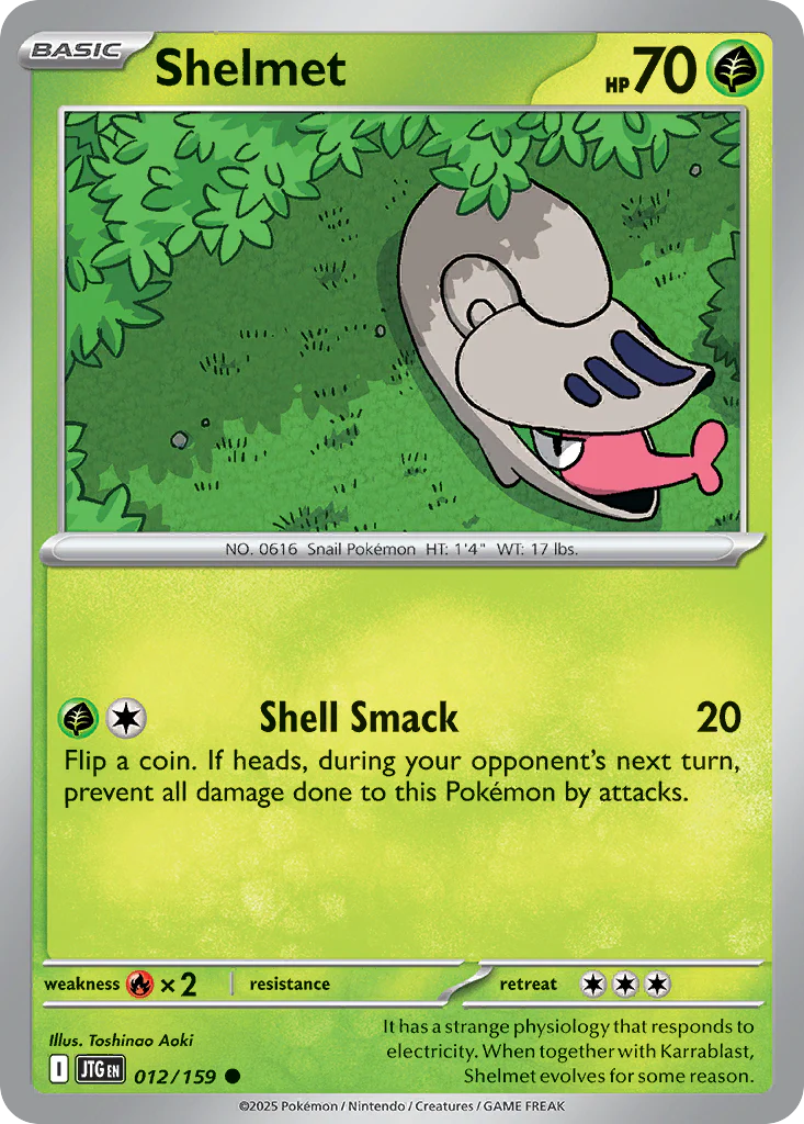 Shelmet (12/159) - [Reverse Holo] Journey Together (JTG)
