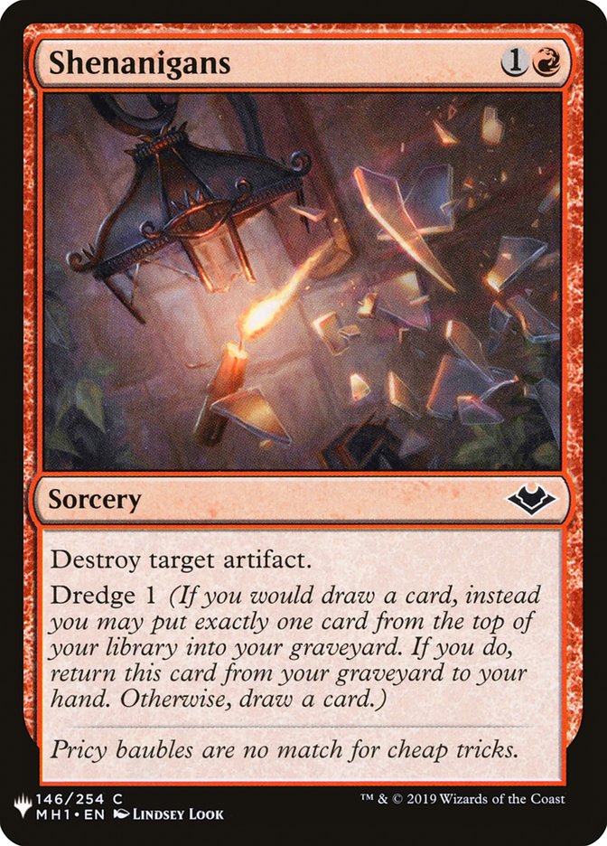 Shenanigans - The List (PLST)