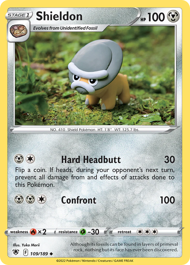 Shieldon (109/189) - [Reverse Holo] Astral Radiance (ASR)