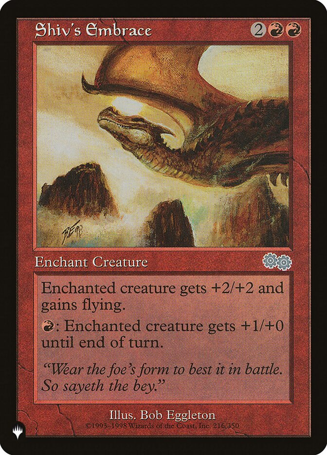 Shiv's Embrace - The List (PLST)