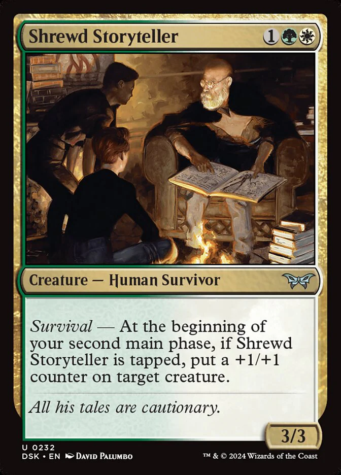 Shrewd Storyteller - [Foil] Duskmourn: House of Horror (DSK)
