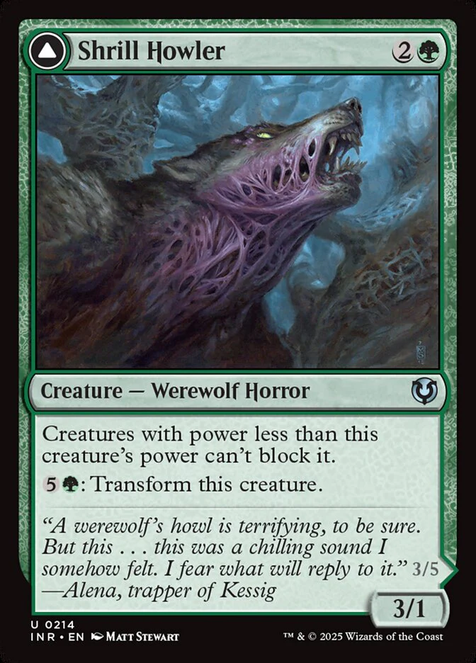 Shrill Howler // Howling Chorus - [Foil] Innistrad Remastered (INR)