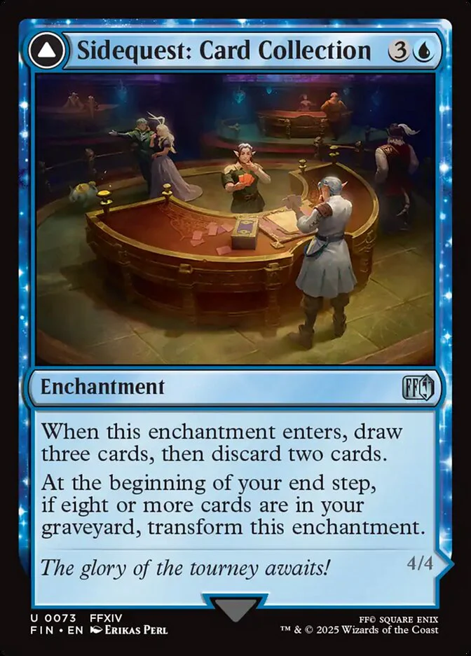 Sidequest: Card Collection // Magicked Card (73) - [Foil] Final Fantasy (FIN)