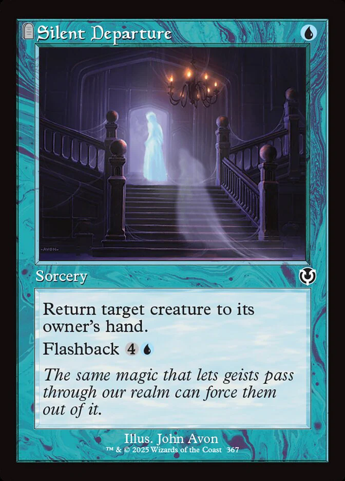 Silent Departure - [Foil, Retro Frame] Innistrad Remastered (INR)
