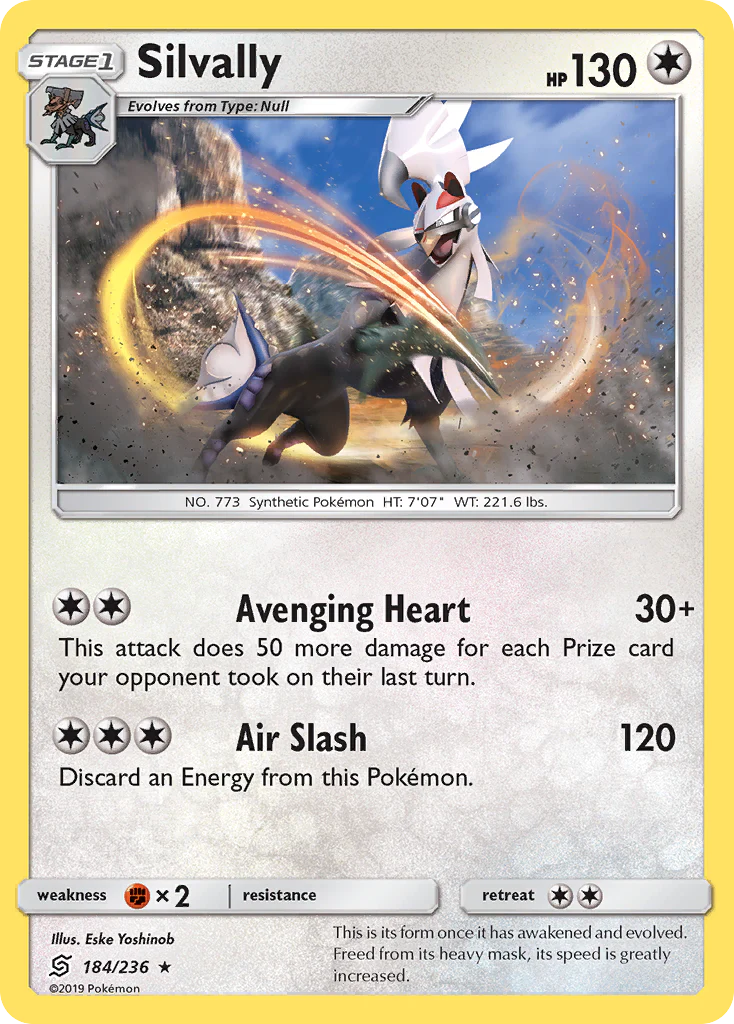 Silvally (184/236) - [Holo Foil] Unified Minds (UNM)